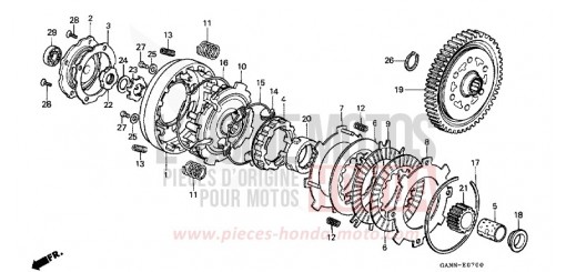 EMBRAYAGE ST70R de 1994
